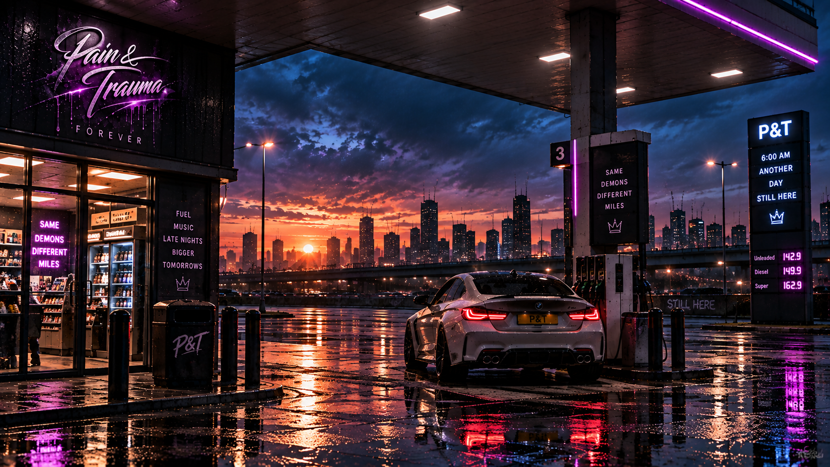 Fuel stop widescreen artwork
