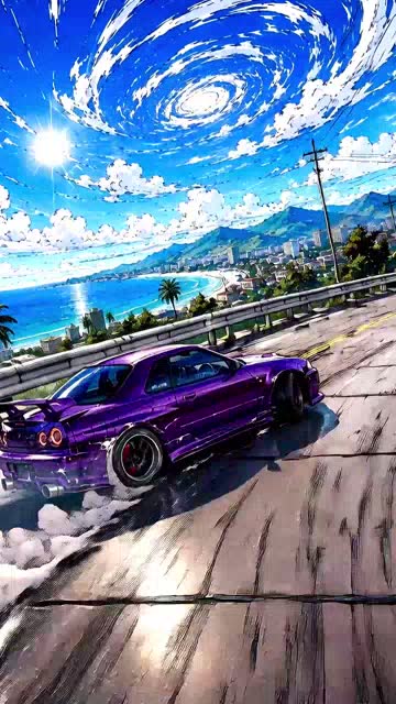 Drift animated wallpaper