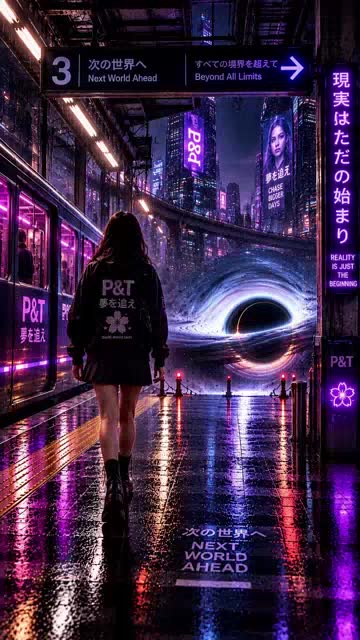 Black Hole animated wallpaper