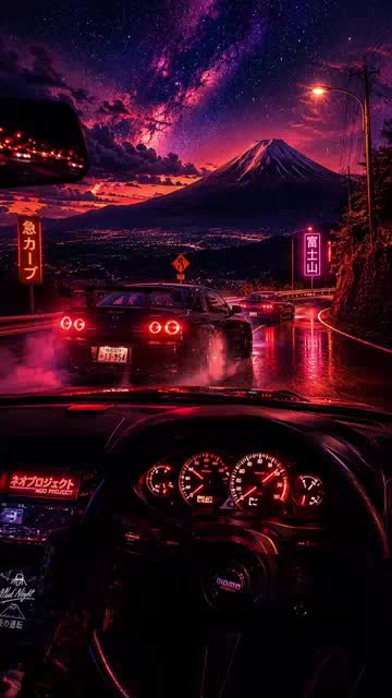 Fuji animated wallpaper